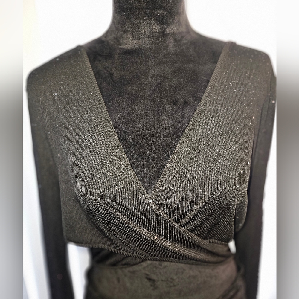 Shein Evening Sparkly Cut-Out Party Dress - Size XL - Picture 4 of 9